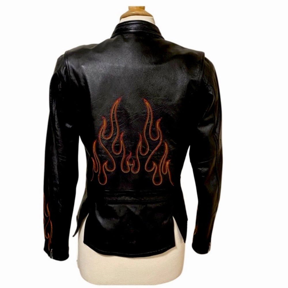 ❗️SOLD❗️Harley Davidson Women’s Leather Biker Jacket